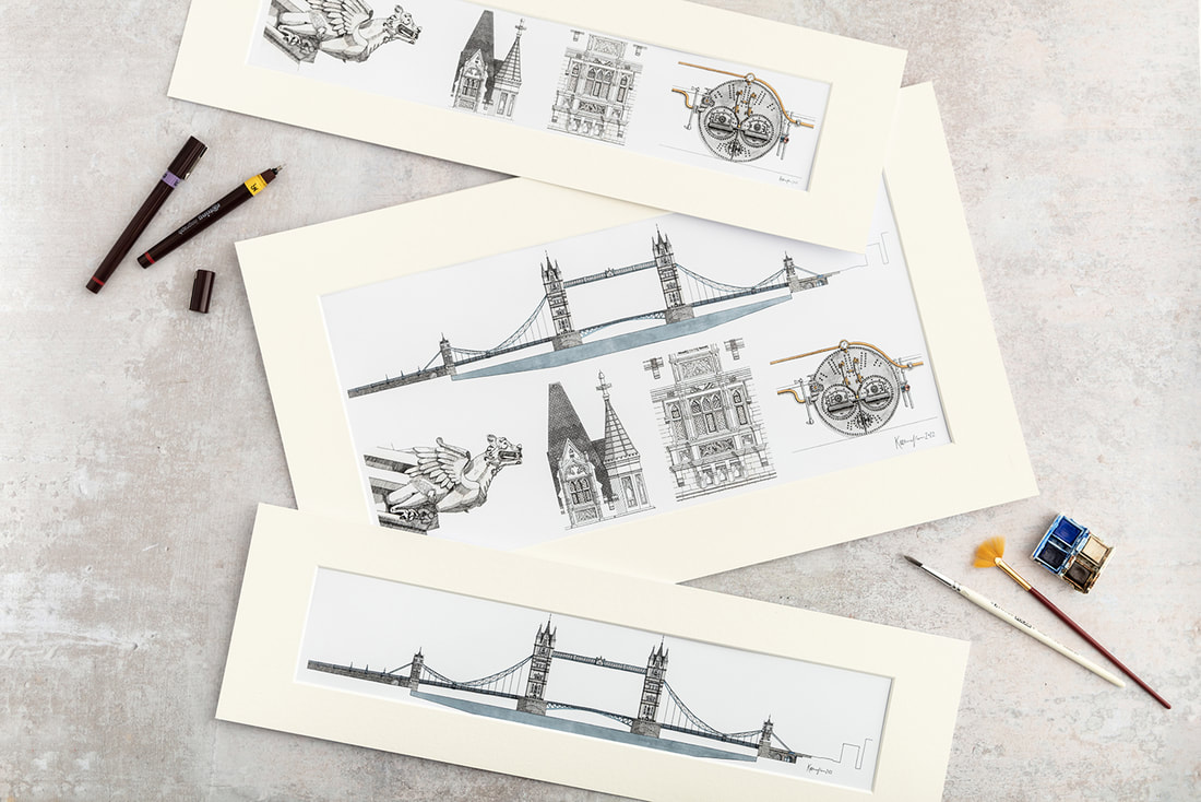 Sketch of Tower Bridge, London, England, UK, Europe. Hand drawing... | Tower  bridge london, Tower bridge, London drawing